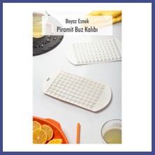 Canbia Beyaz Piramit Buz Kalıbı(13*24*2 Cm) Kahy