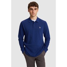U.S. Polo Assn. Erkek Indigo Basic Sweatshirt 50333246-VR028