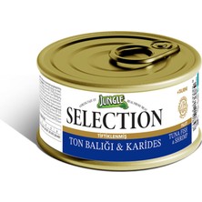 Jungle Selection 70 G Ton-Karides Kedi Yaş Mama