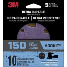 3m DISC5IN10PK150 Zımpara Diski, 150 Kumlık, Mor