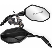Koçak Motor V-Max Arora Freedom 50/125 Motosiklet Ayna Takımı