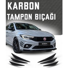OtoÇizgi Fiat Egea Tampon Bıçağı Karbon 6\'lı Kanatlı