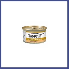 Gourmet Kıyılmış Hindi Etli Yetişkin Kedi Konservesi 24 Adet 85 gr Kahy