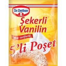 TeknoKapsül Dr. Oetker Şekerli Vanilin 5'li (1 x 5 Adet)
