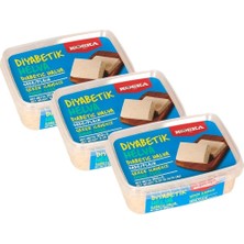 TeknoKapsül Koska Diyabetik Sade Helva, Şeker Ilavesiz, 350 Gr, 3'lü Paket