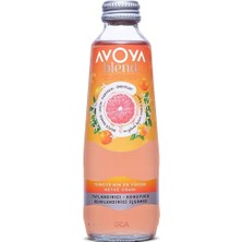 TeknoKapsül Avoya Blend Greyfurt ve Portakal Doğal Zengin Mineralli Gazlı Içecek Şişe 6 x 250 ml