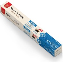 TeknoKapsül Nish Coffee Single Orijin Kapsül Kahve Ethiopia (Nespresso Uyumlu) - 10 Adet
