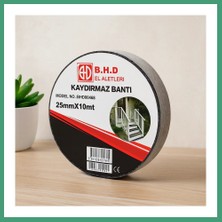 S'82 Kaydırmaz Bant 25 mm x 10 M Siyah BZS82