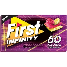 TeknoKapsül First Infinity 60 Dakika Ahududu & Limon Aromalı Şekersiz Sakız 27G - 12 Adet