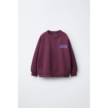 Magu Çocuk Pamuklu Basic Sweatshirt