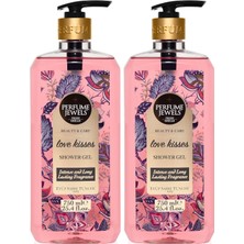 Eyüp Sabri Tuncer Pj Duş Jeli Love Kisses 750 ml Pet Şişe (2 Paketi)