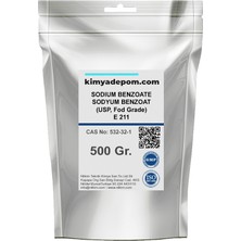 Kimya Depom Sodyum Benzoat, Food Grade (E 211) 5kg.