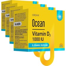 Vitamin D3 Damla 1000 Iu 50ML (4 Paketi)