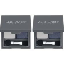 Göz Farı - Duo Eyeshadow 202 Blue Gray &amp;amp;amp; Pearly Navy 3 G (2 Paketi)
