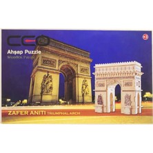3D Ahşap Puzzle Zafer Anıtı, T8407