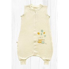 Xml Bayiciniz Tr Lamb Friends Bebek Uyku TULUMU,%100 Pamuk, Krem Renk, 18-24 Ay, Unisex