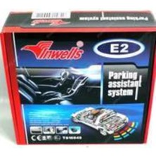 E-2 Park Sensörü LED Ekranlı Beyaz