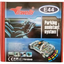 4 Sensörlü Beyaz Türkce Konuşan Park Sensörü E44 26020