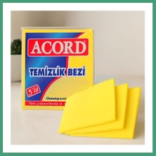 S'82 Sarı Mikrofiber Temizlik Bezi (3 Adet) BZS82
