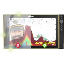 Simrad Fishfinder Için Ipg Anti-Glare Parlama Önleyici Mat Ekran Koruyucu (Nss 4 16 Inch Chartplotter)