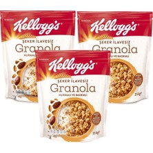 's Şeker Ilavesiz Granola Hurmalı ve Bademli 250 Gram x 3 Adet