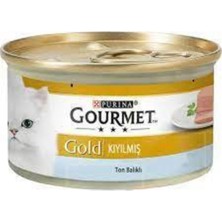 Gold Ton Balıklı Konserve Yaş Kedi Maması, 6X85G
