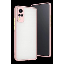 Ps Vivo Y53S Kılıf Montreal Silikon Kapak - Pembe