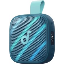 Anker Soundcore Boom Go 3i Bluetooth 6.0 Taşınabilir Hoparlör, 24 Saat Çalma Süresi, 15W Bassup 2.0 Ses, Rgb Işık Gösterisi, IP68 Su Geçirmez, Mavi - D5103