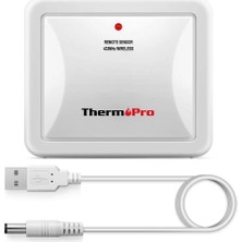 Thermopro Tx-4c Ilave Dış Sensör (TP60C, TP63C, TP65C) Için Uyumludur