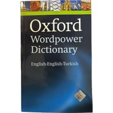 TeknoKapsül Oxford Wordpower Dictionary English-English-Turkish