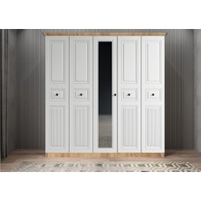 Baramolife Membran Bar 5 Kapaklı Gardırop - G.B.M.B_200