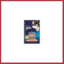 Felix Pouch Somonlu Yetişkin Kedi Konservesi 26 Adet 85 gr Strsnl