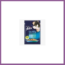 Felix Pouch Lezzet Somonlu ve Sardalyalı Yetişkin Kedi Konservesi 26 Adet 85 gr Rengaren