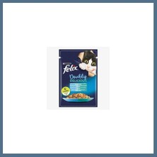 Felix Pouch Lezzet Somonlu ve Sardalyalı Yetişkin Kedi Konservesi 26 Adet 85 gr Bbz