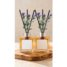 JUNIBELIW 2 Adet Koku Giderici Banyo Tuvalet Çubuklu Oda Kokusu Pink Mango 2x50ML