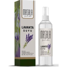 Masala Saf Lavanta Suyu 125 ML%100 Doğal Yağlı Hidrosol - Tonik Lavender Floral Water Hydrosol Tonic