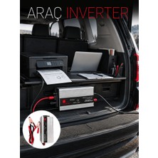 2000W Akü Invertör Araçtan Elektrik Kullanımı Sağlayan Midastech