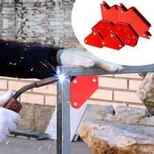 MidasTech ​  6 Parça Manyetik Gönye Kaynak Konumlandırıcı, Çok Açılı Sabitleme Aparatları,kaynak A
