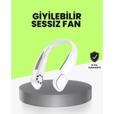 Bıçaksız Güvenli Tasarımlı Sessiz Boyun Fanı Midastech