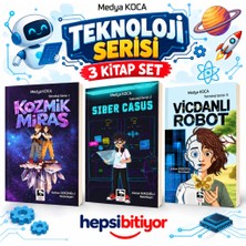 Merkez Kitabevi Medya Koca Teknoloji Serisi 3 Kitap Seti – Kozmik Miras, Siber Casus, Vicdanlı Robot