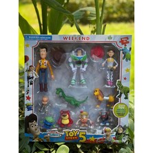 Dek Oyuncak Hikayesi 10’lu Kutulu Figür Seti Woody Buzz Lightyear Jessie Lotso ve Arkadaşları