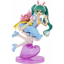 Dek Hatsune Miku Vocaloid Anime Fairy x Rody Tale Tavşan Kulaklı Figür 20 cm