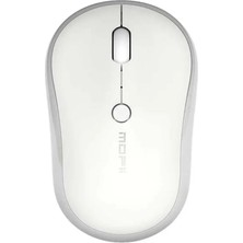 TCX Ergonomik Beyaz Kablosuz Mouse Uzun Süreli Kullanım Için