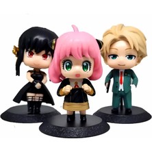 Dek Spy x Family Anya Loid Yor 3’lü Anime Figür Seti 9,5 cm