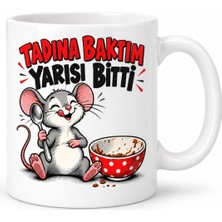 Vintessy Vıntessy Mutfak Yetkisi Tasarımlı Porselen Kupa - Model 927 BZS01
