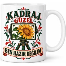 Bin1çeşit Fotoğraf Arası Tasarımlı Porselen Kupa - Model 876