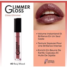 Str Store Cosmetics Glimmer Gloss Işıltılı Nemlendirici Dudak Parlatıcısı - 40 Rosy Wood