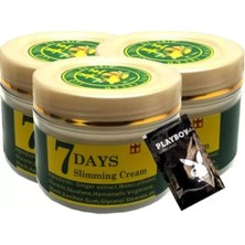 Belirtilmemiş Süper 7 Days Ginger 3 Adet Adet Miracle Slimming Cream 100 ml + 1 Adet Jel Hediyeli