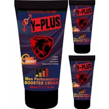 Belirtilmemiş Y-Plus 50 ml 3 Adet Erkekler Için: 000031KI:, Paket-: Gizli, 3lü
