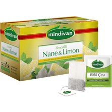 Mindivan Nane Limon Zencefil Çayı 20'li Bitki Çayı